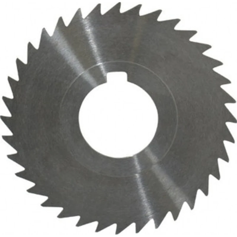 KEO 3 x 1/32, 1 Arbor, 36-Tooth High Speed Steel Slitting & Slotting Saw Uncoated, RH Cut, Straight Teeth, Concave Gr...